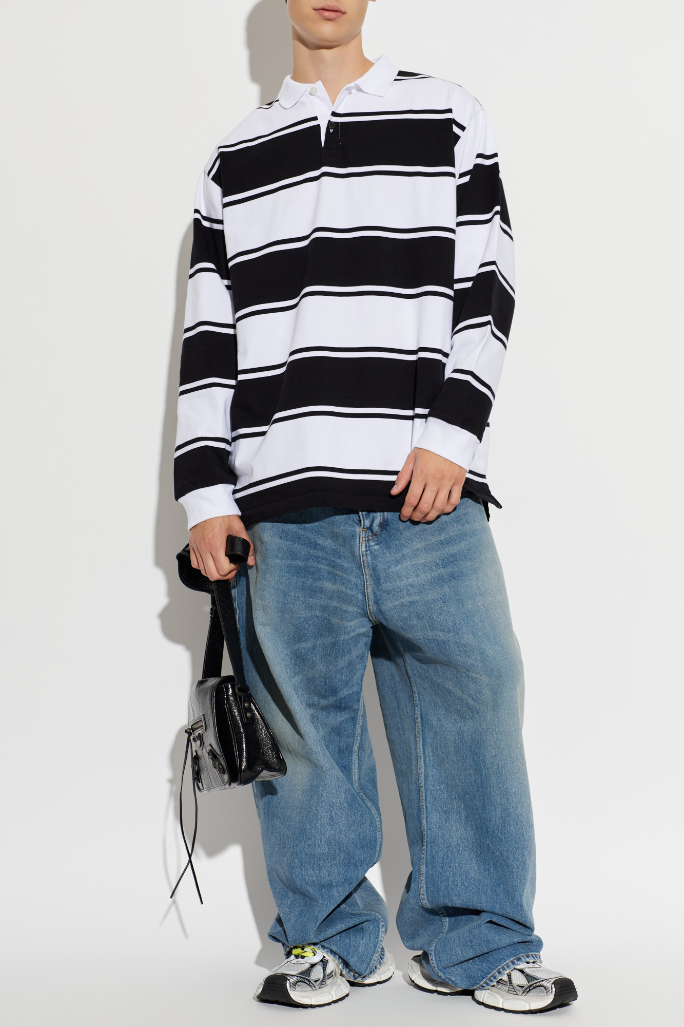 Balenciaga Striped polo shirt | Men's | Vitkac